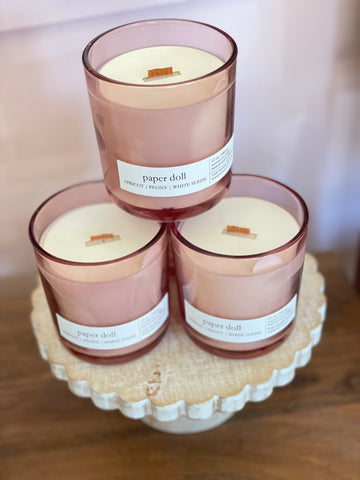 Paper Doll Coconut Soy Candle