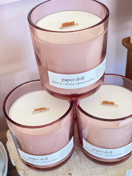 Paper Doll Coconut Soy Candle