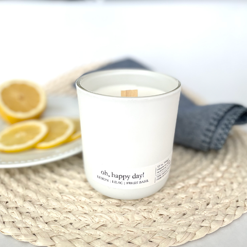 Oh, Happy Day! Coconut Soy Candle