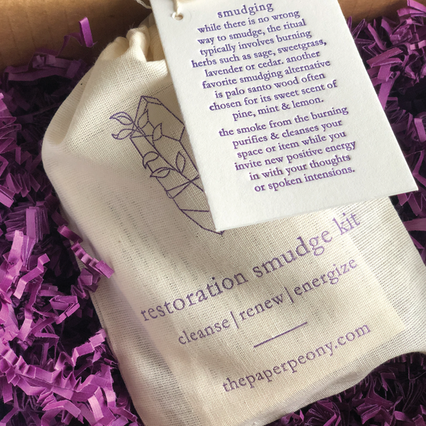 Restoration Sage Smudge Kit