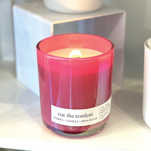 Cue the Confetti Coconut Soy Candle