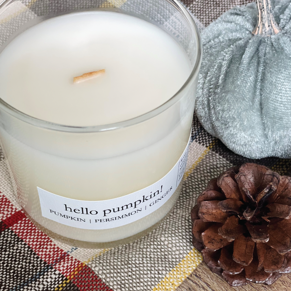 Hello Pumpkin! Coconut Soy Candle