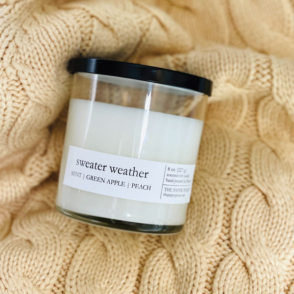 Sweater Weather Type Coconut Soy Candle